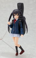 K-ON! Non Scale Pre-Painted PVC Figure: figma Nakano Azusa (School Uniform Version) thumbnail 5