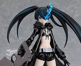 Black Rock Shooter Non Scale Pre-Painted PVC Figure: figma Black Rock Shooter image 2
