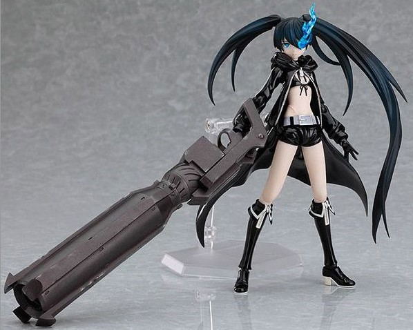 Black Rock Shooter Non Scale Pre-Painted PVC Figure: figma Black Rock Shooter image 3