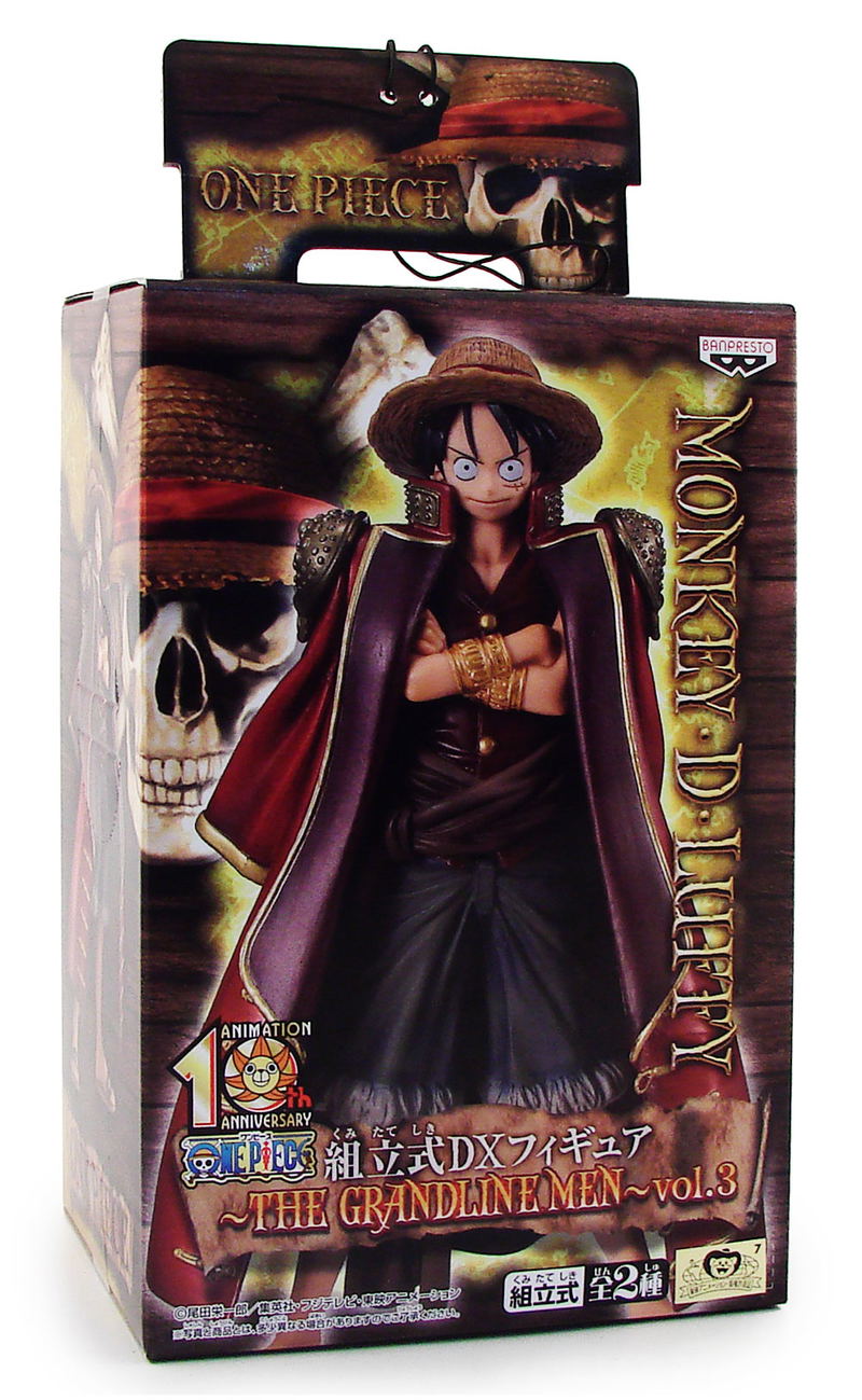 One Piece The Grandline Men Vol.3 Pre-Painted Figure: Luffy image 4