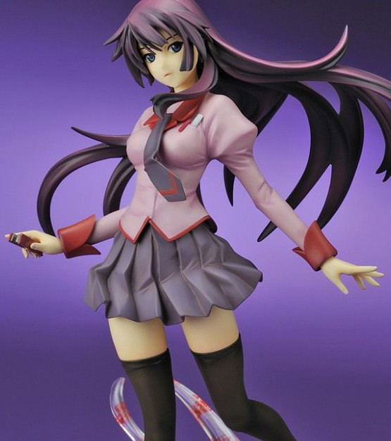 Bakemonogatari 1/8 Scale Pre-Painted PVC Figure: Senjyogahara Hitagi (Kotobukiya Version) image 3