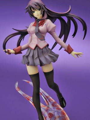 Bakemonogatari 1/8 Scale Pre-Painted PVC Figure: Senjyogahara Hitagi (Kotobukiya Version)