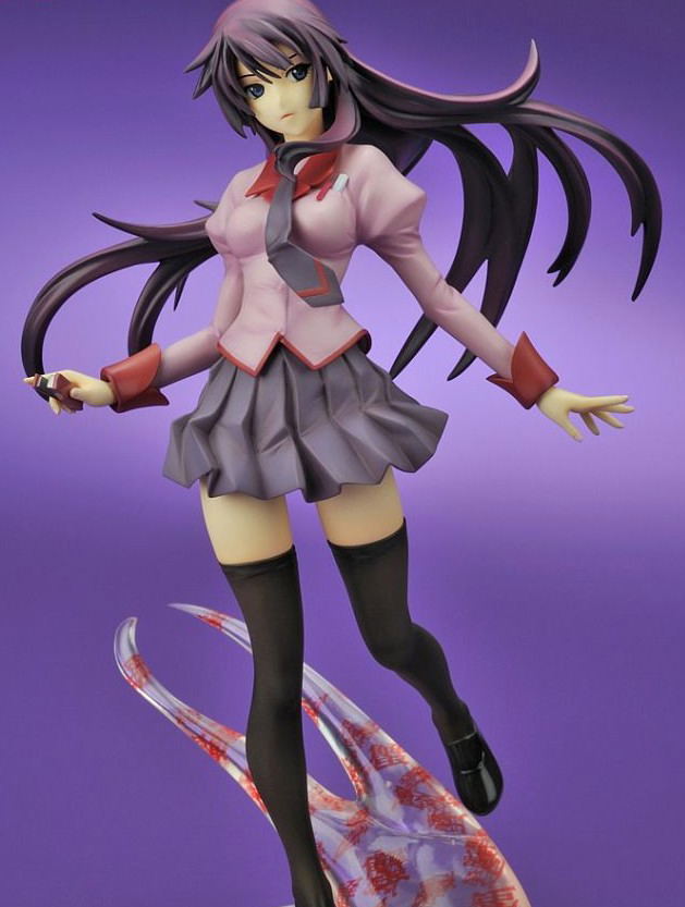 Bakemonogatari 1/8 Scale Pre-Painted PVC Figure: Senjyogahara Hitagi (Kotobukiya Version) image 4
