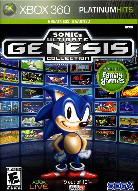 Sonic's Ultimate Genesis Collection (Platinum Hits) image 1