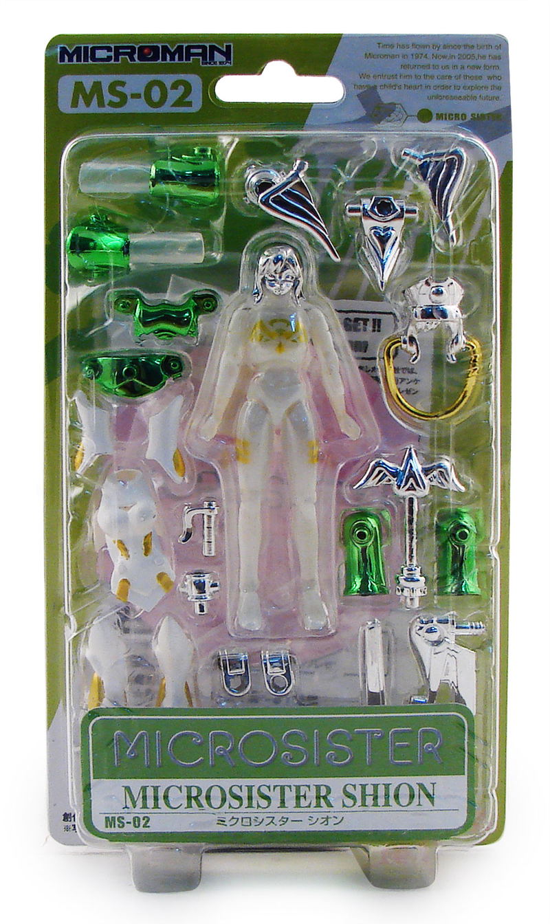 Microman Microsister Pre-Painted Action Figure: Microsister Shion MS-02 image 2