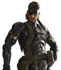 Metal Gear Solid Peace Walker Play Arts Kai Pre-Painted Figure: Snake (Sneaking Suit Version) Re-run thumbnail 2