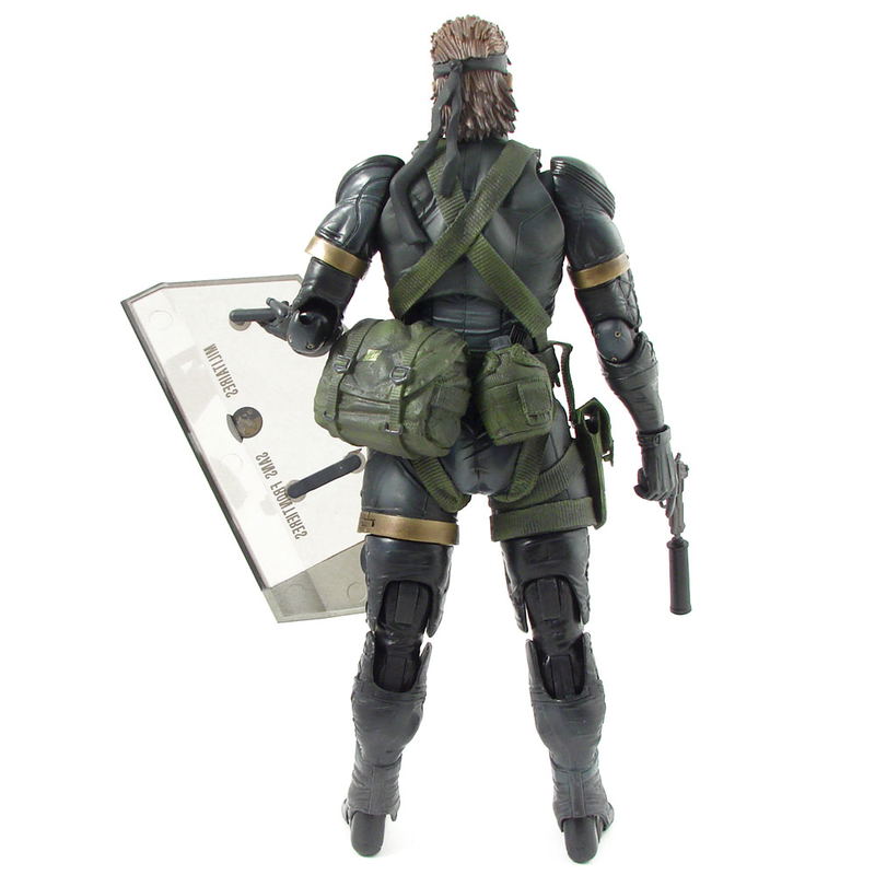 Metal Gear Solid Peace Walker Play Arts Kai Pre-Painted Figure: Snake (Sneaking Suit Version) Re-run image 4