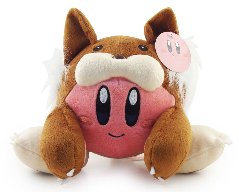 Kirby Adventure Medium Size Plush Doll: Animal Kirby image 1