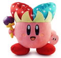 Kirby Adventure Medium Size Plush Doll: Joker Kirby thumbnail 1