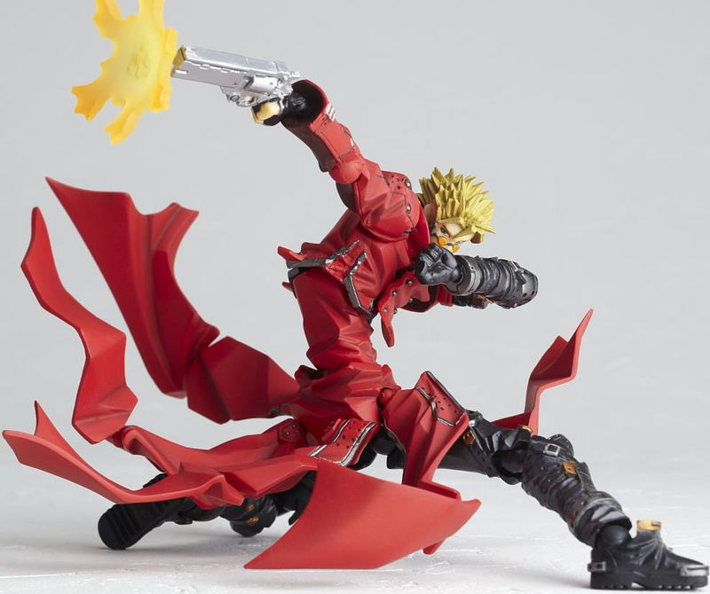 Revoltech Series No. 091 - Trigun the Movie Badlands Rumble Pre-Painted PVC Figure: Vash the Stampede image 3