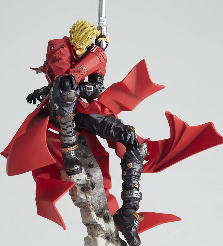 Revoltech Series No. 091 - Trigun the Movie Badlands Rumble Pre-Painted PVC Figure: Vash the Stampede image 4