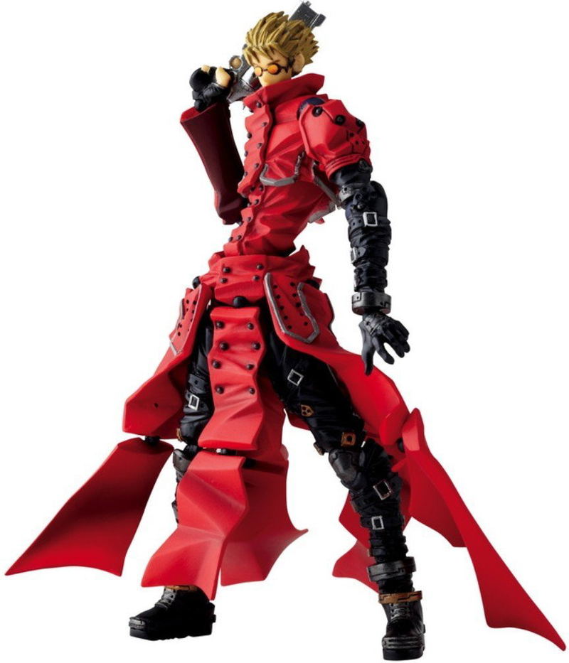 Revoltech Series No. 091 - Trigun the Movie Badlands Rumble Pre-Painted PVC Figure: Vash the Stampede image 1