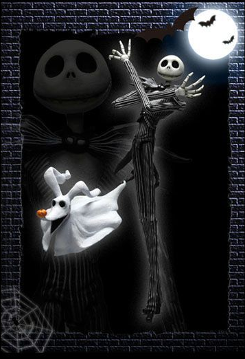 Kingdom Hearts II Play Arts Action Figure Vol 3 - Jack Skellington image 3