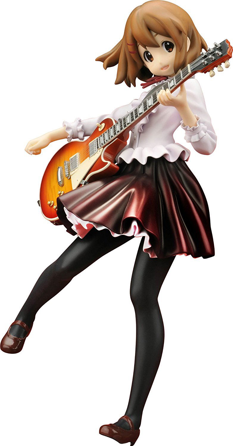 K-ON! 1/8 Scale Pre-Painted PVC Figure: Hirasawa Yui Culture Festival Version image 1
