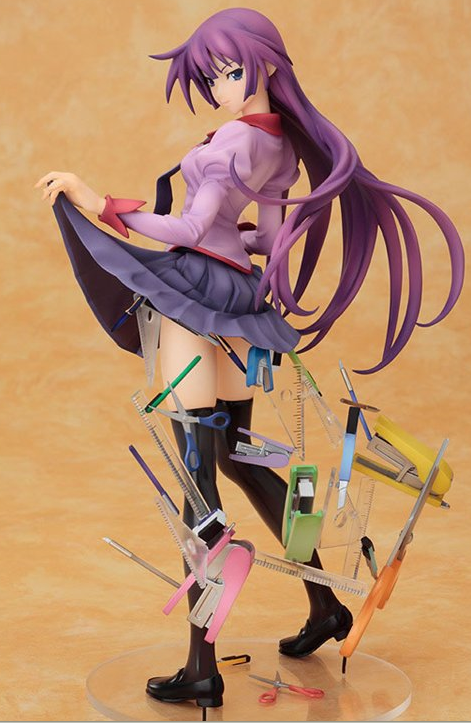 Bakemonogatari 1/8 Scale Pre-Painted PVC Figure: Senjyogahara Hitagi (Good Smile Version) image 3