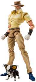 Super Figure JoJo's Bizarre Adventure Part 3 No. 17: Joseph Joestar & Iggy (Hirohiko Araki Specify Color) (Re-run) thumbnail 2