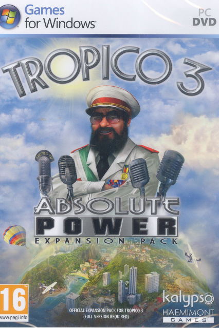 Tropico 3: Absolute Power Expansion Pack (DVD-ROM) image 1