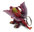 Banpresto Monster Hunter Key Chain Vol.4 Mini Figure: Teostra thumbnail 2