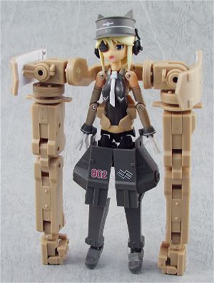 Busou Shinki Pre-Painted PVC Figure: MMS Type Panzer - Murmeltier