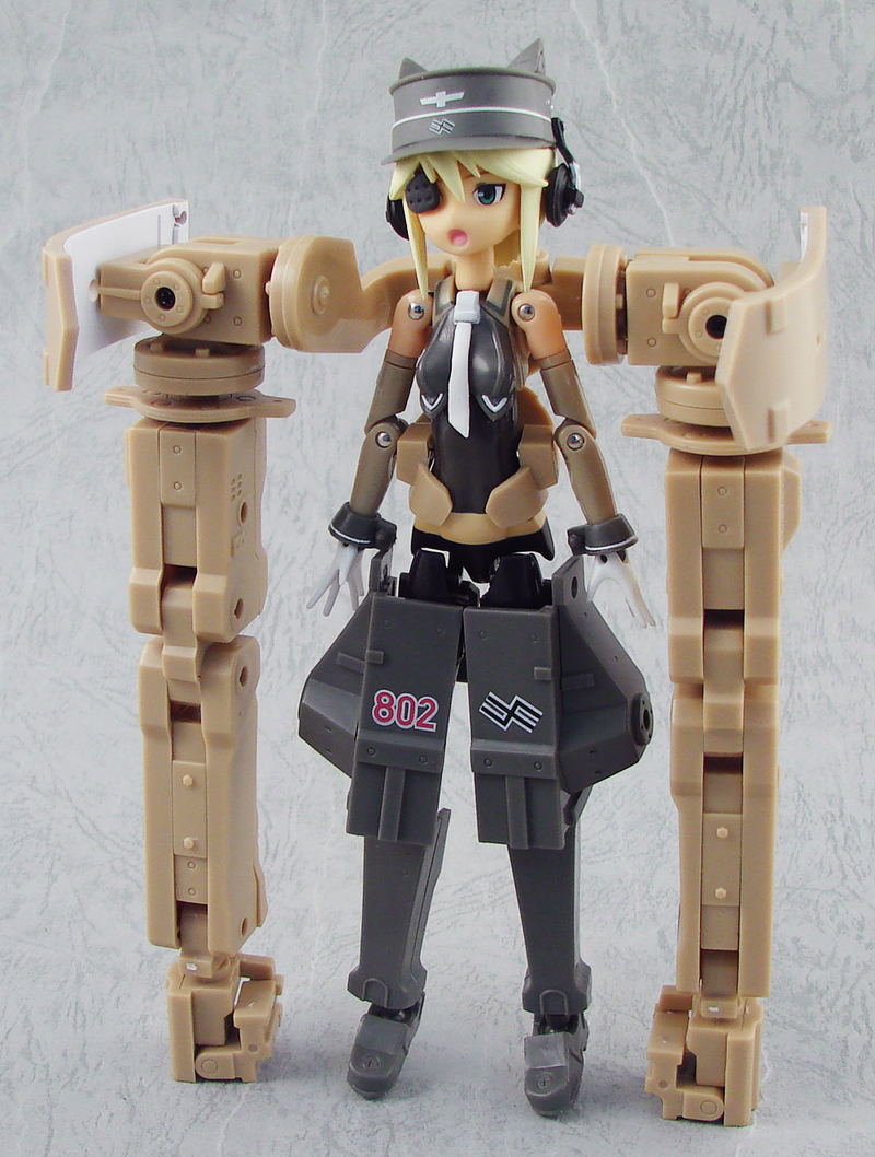 Busou Shinki Pre-Painted PVC Figure: MMS Type Panzer - Murmeltier image 2