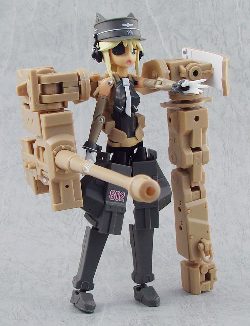 Busou Shinki Pre-Painted PVC Figure: MMS Type Panzer - Murmeltier image 5