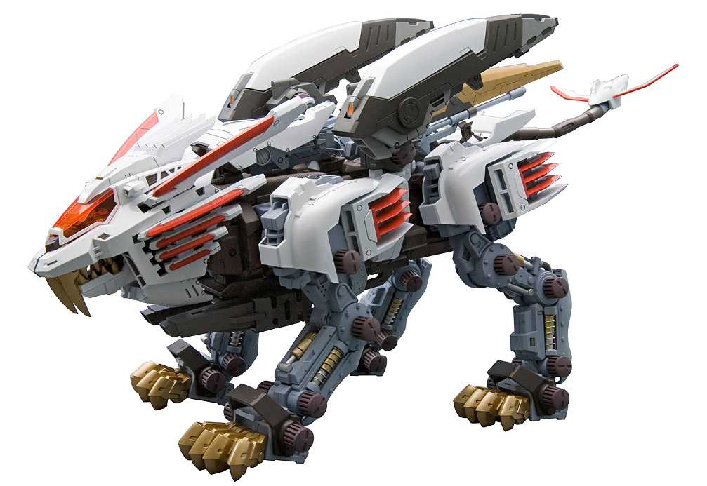 ロボット ZOIDS BLADE LIGER MIRAGE L Zoids 1/72 Scale Pre-Painted Plastic Model Kit: RZ-028 Blade Liger