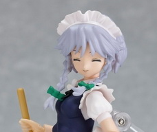 Touhou Project  Non Scale Pre-Painted PVC Figure: figma Izayoi Sakuya image 5