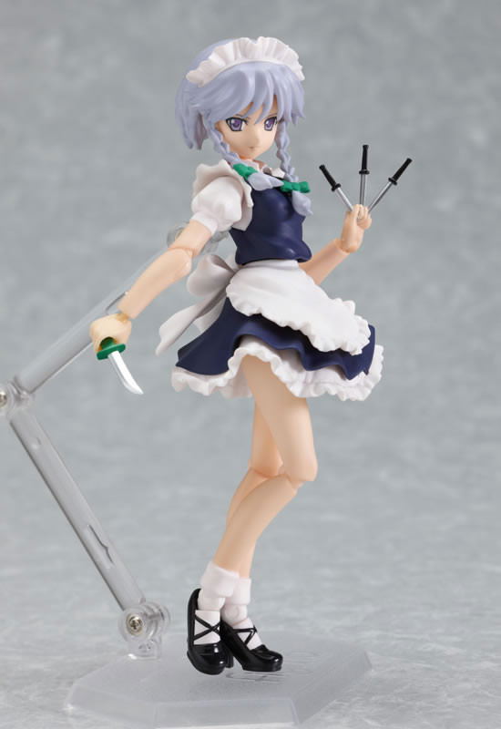 Touhou Project  Non Scale Pre-Painted PVC Figure: figma Izayoi Sakuya image 6