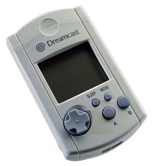 Dreamcast Visual Memory Card VMS/VMU_