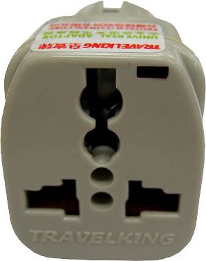 Socket Adapter / Travel Plug (USA, Canada, Japan, China style plug)