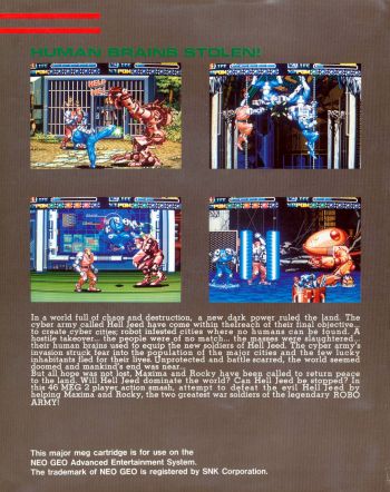 Robo Army para Neo Geo