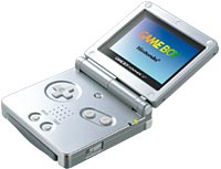 Game Boy Advance SP, 220V (Silver/Platinum) image 1