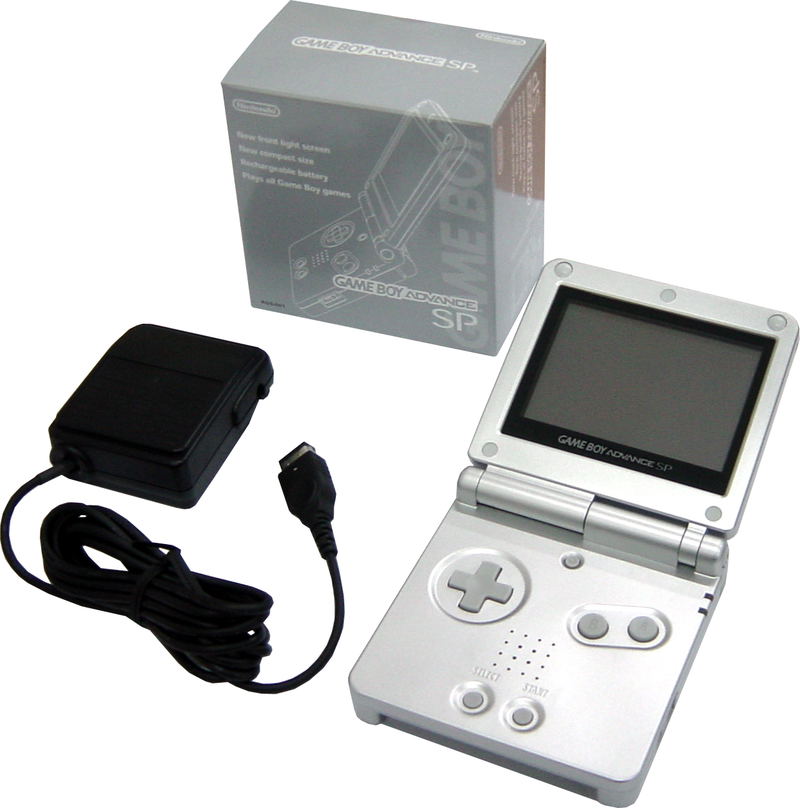 Game Boy Advance SP, 220V (Silver/Platinum) image 7