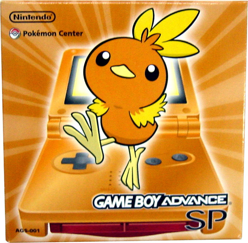 Game Boy Advance SP - Pokemon Center Limited Edition Torchic Orange (110V) image 6