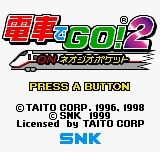 Densha de Go! 2 on Neo Geo Pocket