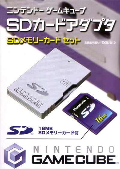 SD Memory Adapter (incl. 16MB SD Memory Card) for GameCube