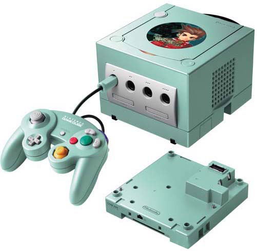 Game Cube Console - Tales of Symphonia Symphonic Green Limited Edition image 1