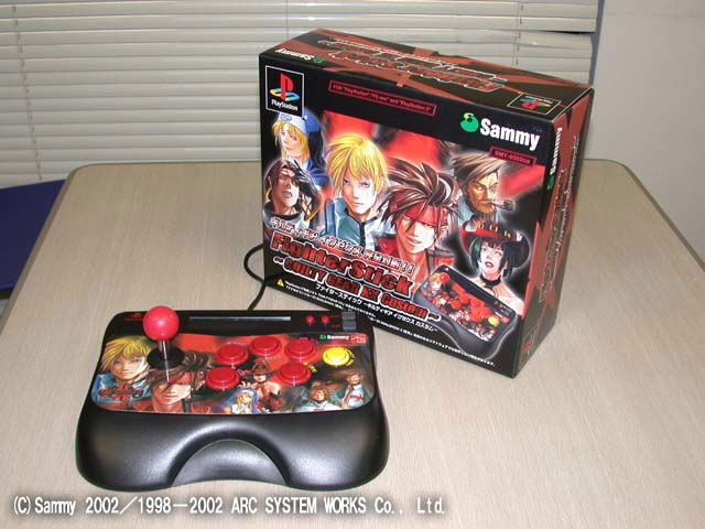 FighterStick ~GUILTY GEAR XX Custom~ for PlayStation 2 