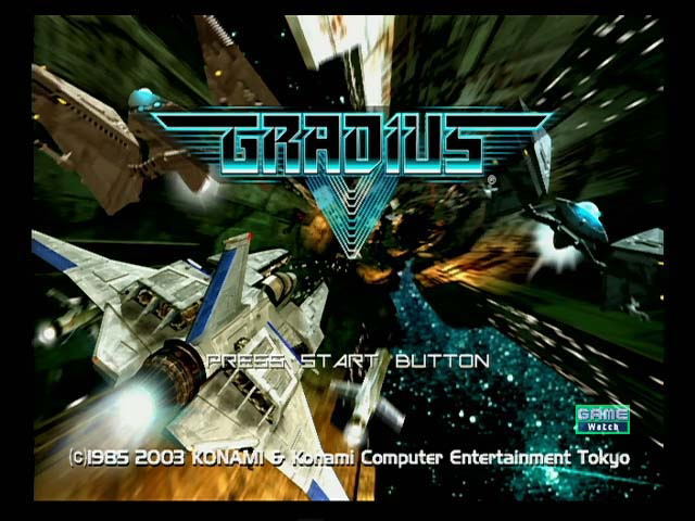 Gradius V for PlayStation 2