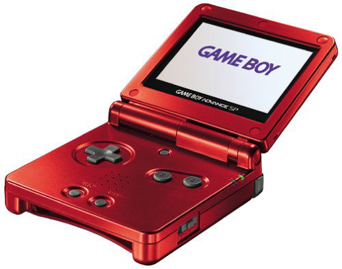 Game Boy Advance SP - Flame Red (110V) image 1
