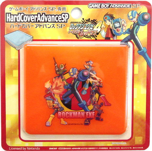 HardCover Advance SP - RockMan EXE 4 [orange] for Game Boy Advance SP