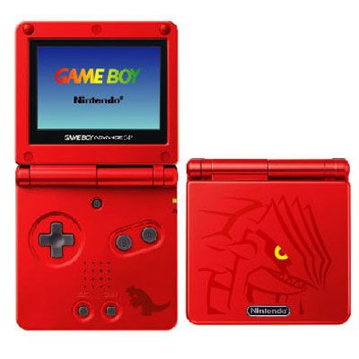 Game Boy Advance SP Groudon Red (110V)1