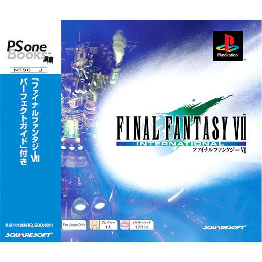 Final Fantasy VII International (PSOne Books) for PlayStation 