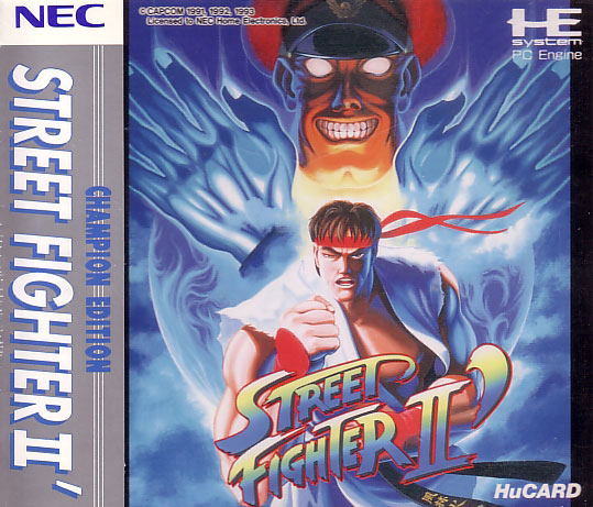 Street Fighter II': Champion Edition for PC-Engine HuCard