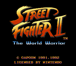 Street Fighter II [preowned/loose]