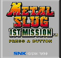 Metal Slug: 1st Mission [loose] thumbnail 2