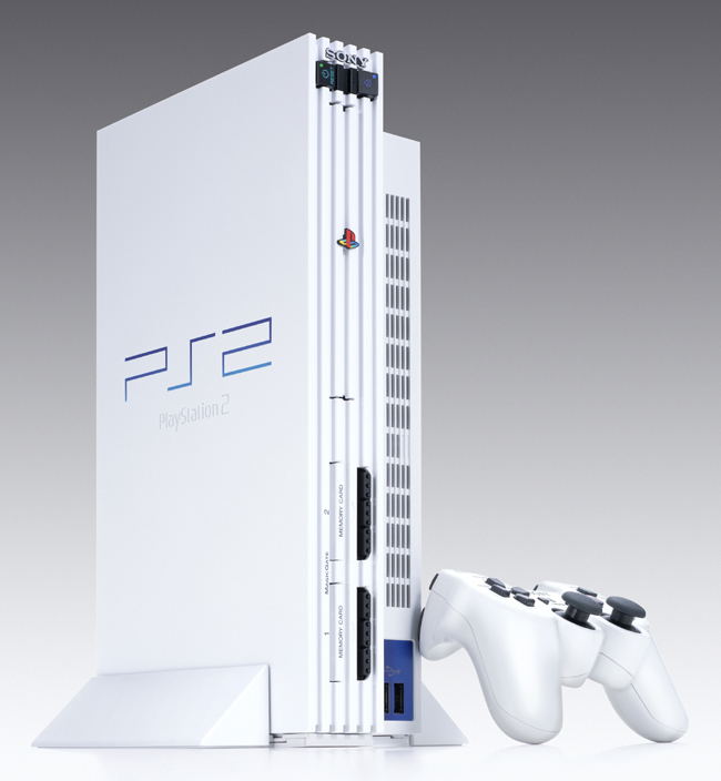 PlayStation2 Console Ceramic White image 1