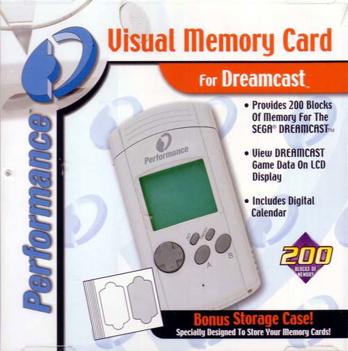 Performance Visual Memory Card VMS/VMU image 1