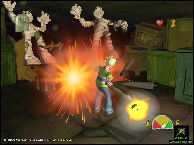 Grabbed by the Ghoulies [Original Xbox Game] image 3