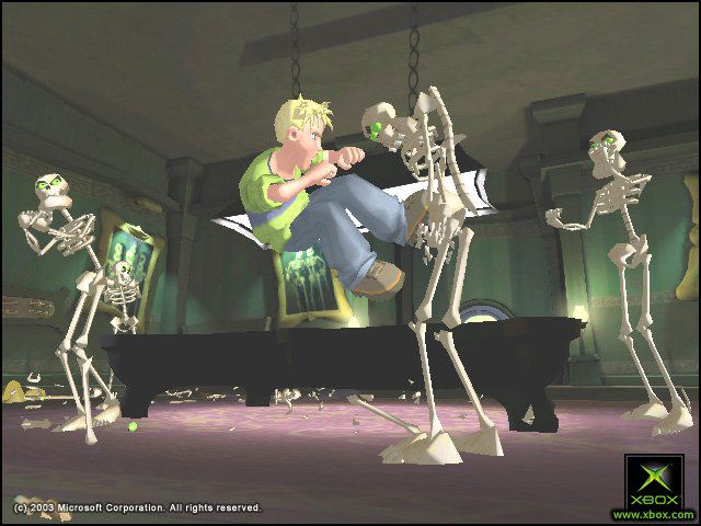 Grabbed by the Ghoulies [Original Xbox Game] image 4